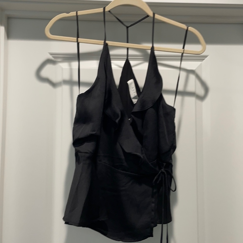 Ruffle wrap cami by ASTR